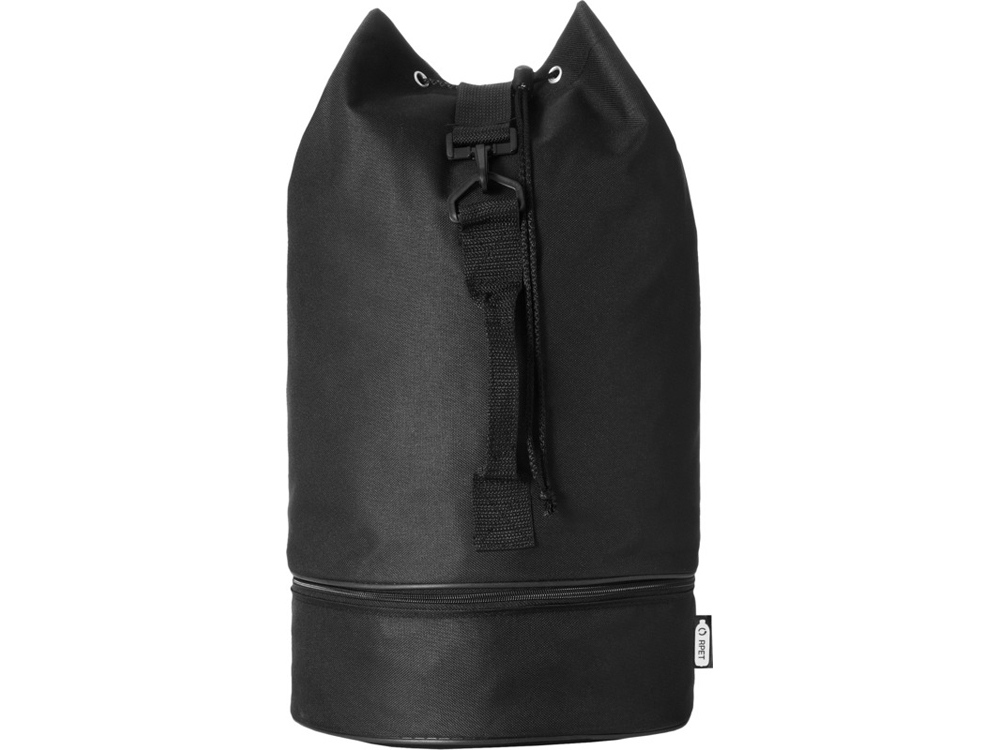 Idaho, спортивная сумка из переработанного PET-пластика, черный — изображение 2