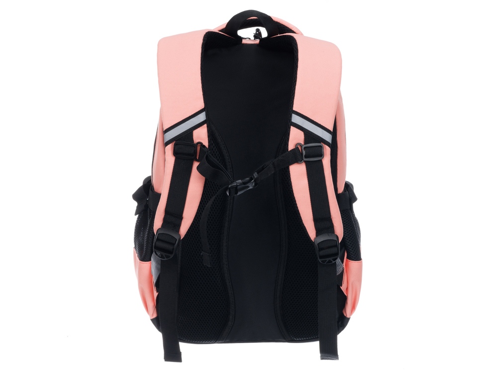 Рюкзак TORBER CLASS X, персиковый, 46 х 32 х 13 см + Мешок для сменной обуви в подарок! — изображение 4
