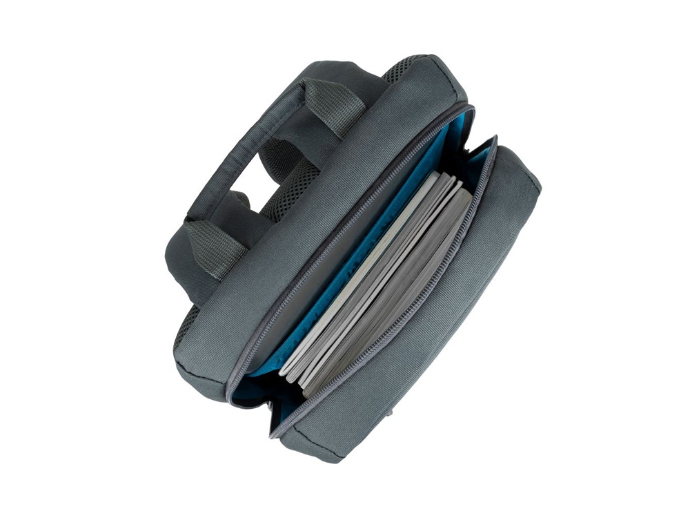 RIVACASE 8265 dark grey Laptop рюкзак для ноутбука 15.6 / 6 — изображение 12