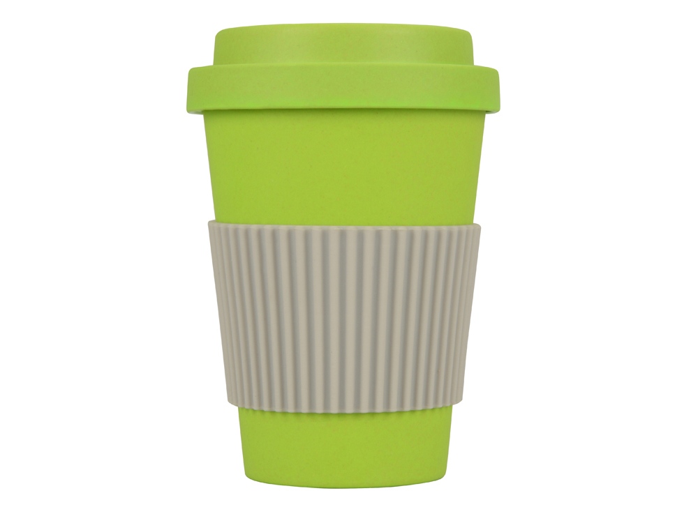 Термокружка Muffin из натуральных волокон, зеленое яблоко — изображение 2