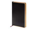 Ежедневник недатированный A5 Chelsea, черный (золотистый кант и срез)