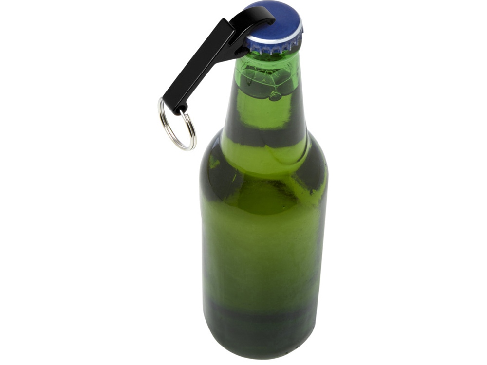 Брелок-открывалка Tao из переработанного алюминия - Черный — изображение 3