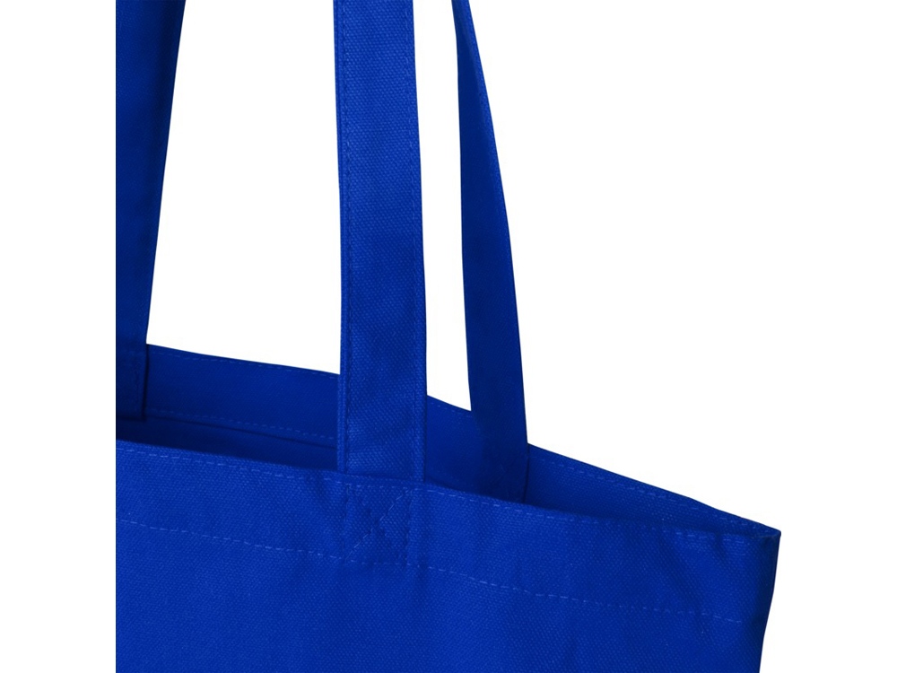 Florida эко-сумка плотностью 270 г/м² - Ярко-синий — изображение 5