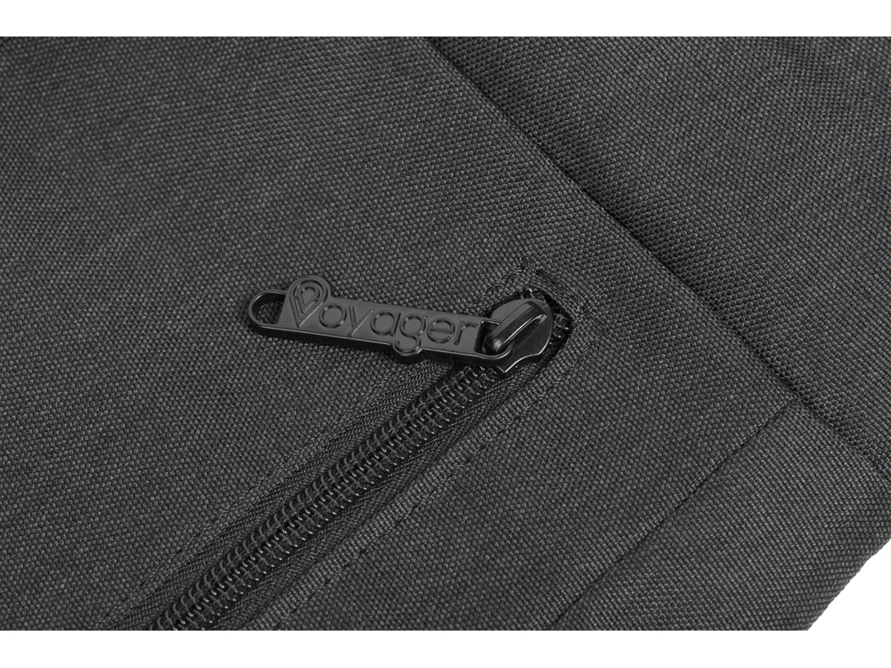 Рюкзак Teen для ноутбука15.6 с боковой молнией, темно-серый — изображение 11