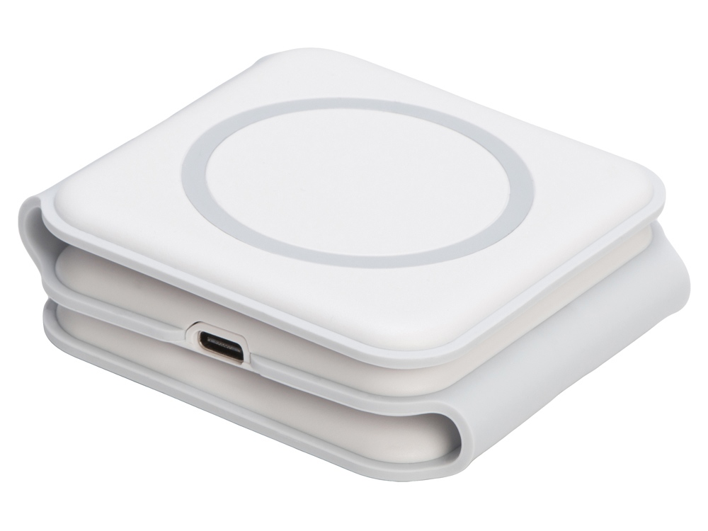 Беспроводное зарядное устройство 3-в-1 Road, 15 Вт, белый — изображение 8