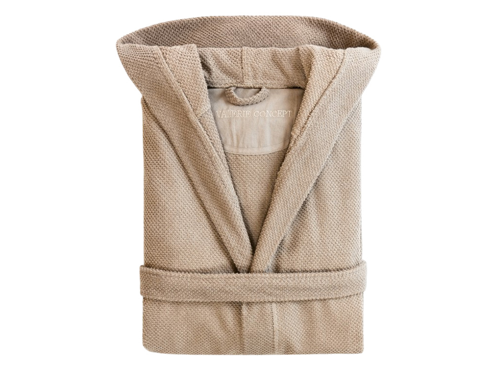 Халат Valerie Concept BRC Beige M — изображение 2