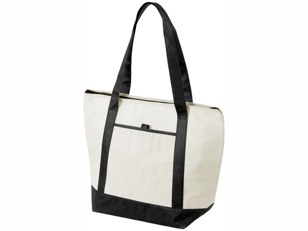 Сумка-холодильник Lighthouse, натуральный/черный — изображение 2