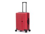 Чемодан TORBER Elton, красный, ABS-пластик, 41 х 28 х 68 см, 64 л