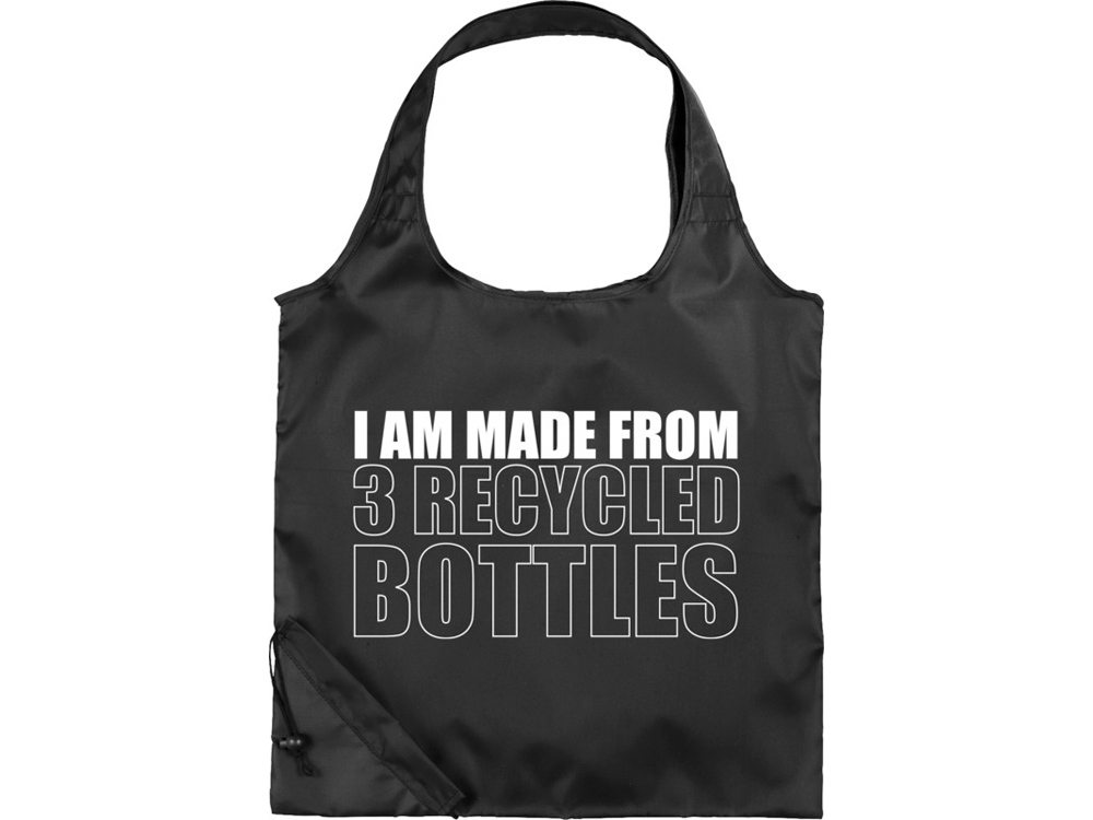 Вместительная сумка-шоппер Packaway, черный — изображение 2