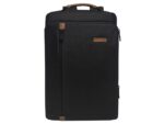 Рюкзак TORBER VECTOR с отделением для ноутбука 15,6, черный, нейлон, 42 х 30 x 13 см