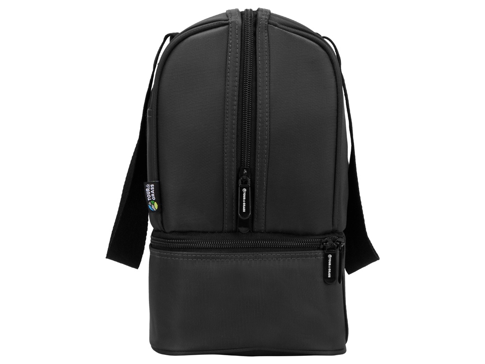 Сумка-холодильник Cool с 2-мя изолированными отделениями, темно-серый — изображение 7