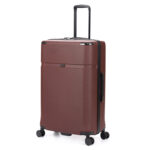 Чемодан TORBER Onego, бордовый, ABS-пластик, 69,5 х 46 х 26 см, 69 л