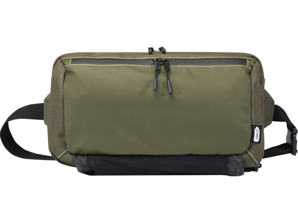 Roam модульная сумка-слинг из переработанных материалов, сертифицированных согласно GRS - Зеленый — изображение 2