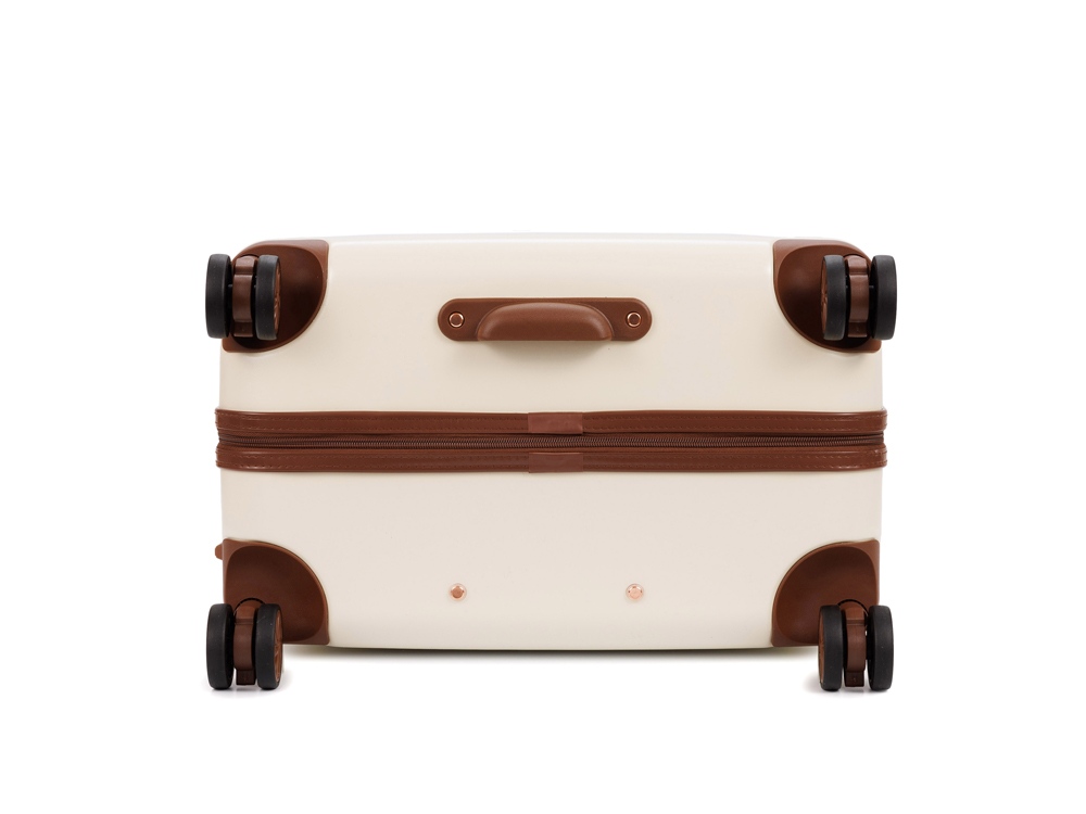 Чемодан BUGATTI Amelia, бежевый, поликарбонат / АБС-пластик, 50х29х76 см, 85 л — изображение 5