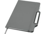 Nexus блокнот формата А5 в твердой обложке с ручкой и карандашом - Серый