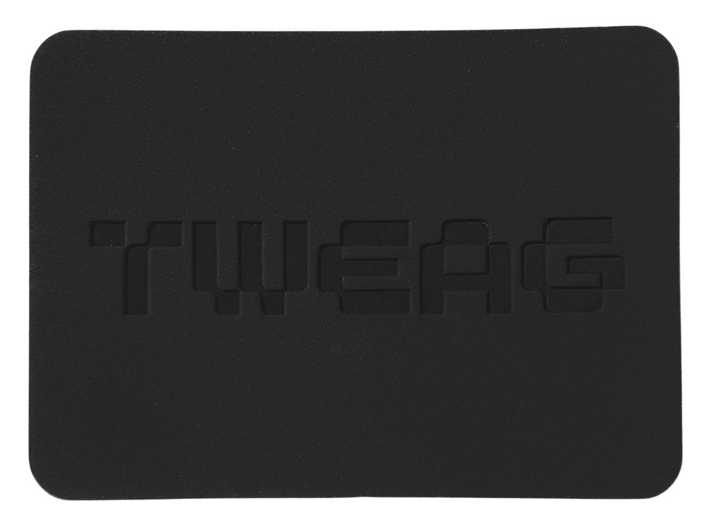 ПАТЧ ПРЯМОУГОЛНЫЙ nubuk (чёрный) 5,0 х 7,0 см — изображение 4