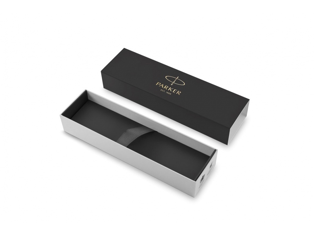 Шариковая ручка Parker IM Premium Warm Silver (grey) GT, стержень: M, цвет чернил: blue, в подарочной упаковке. — изображение 6