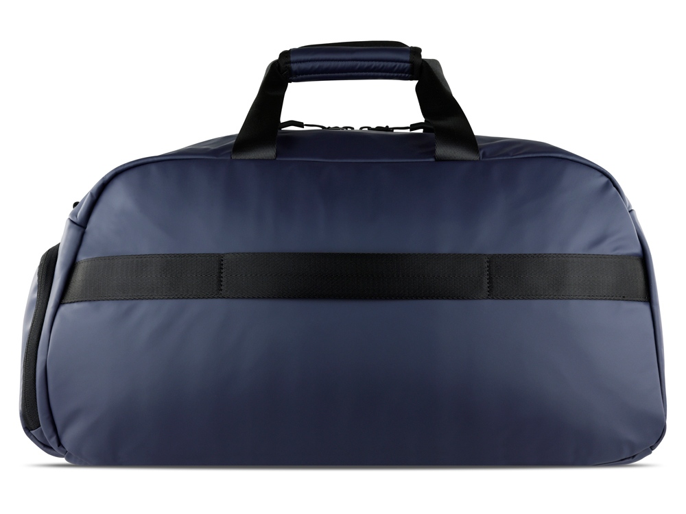 Сумка спортивная BUGATTI Blanc, синяя, тарпаулин/полиэстер, 52х26х27,5 см — изображение 9