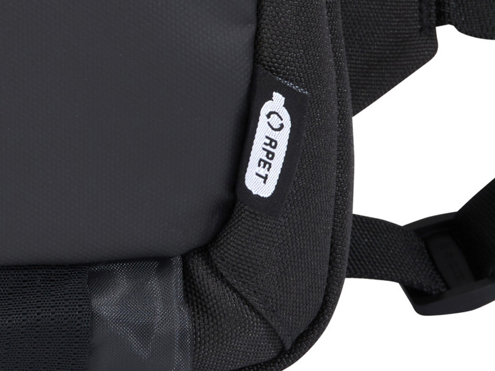 Roam модульная сумка-слинг из переработанных материалов, сертифицированных согласно GRS - сплошной черный — изображение 6