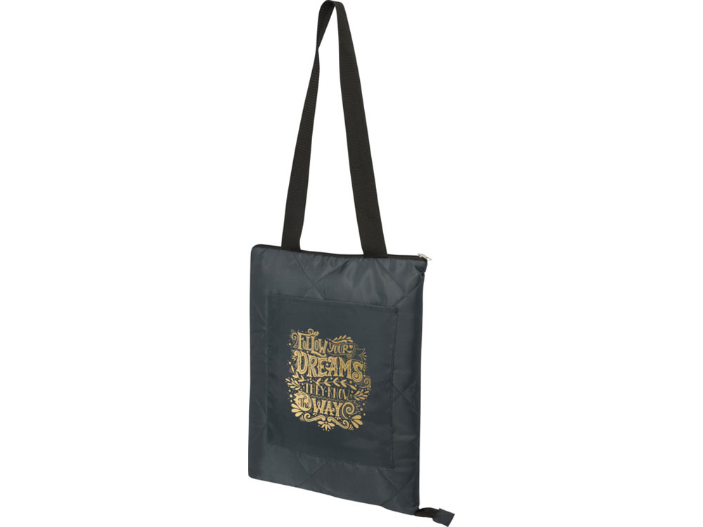 Clary покрывало для пикника из переработанного полиэстера, сертифицированного согласно GRS - Серый — изображение 4