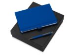 Подарочный набор Vision Pro soft-touch с ручкой и блокнотом А5, синий