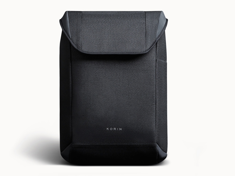 Водостойкий антикражный рюкзак Clickpack для ноутбука 15.6, черный — изображение 2