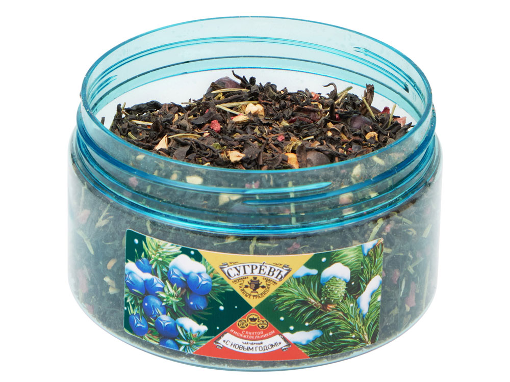 Чай С НОВЫМ ГОДОМ ! с пихтой, можжевельником и пряностями 55 г.