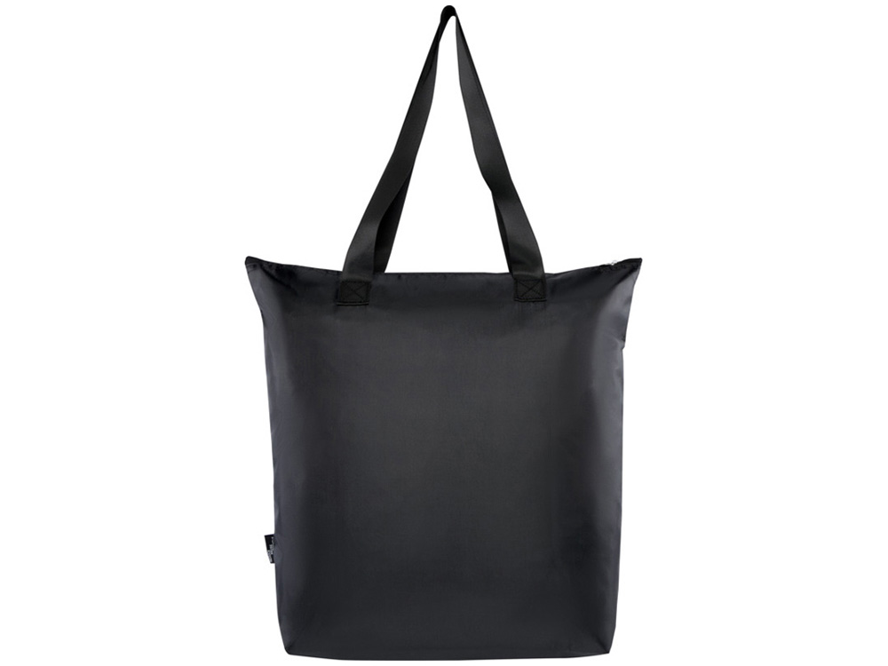 EcoFold Складная сумка-холодильник из RPET 15 л - Сплошной черный — изображение 3