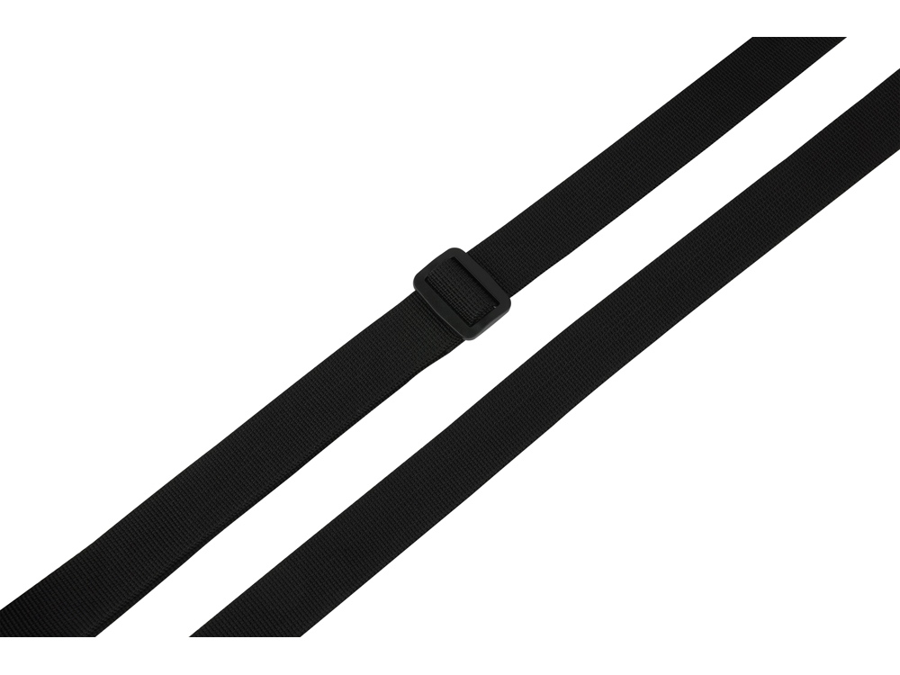 Сумка через плечо BUGATTI Blanc Delight, чёрная, нейлон RPET600D/тарпаулин/полиэстер, 16х4х23 см — изображение 5