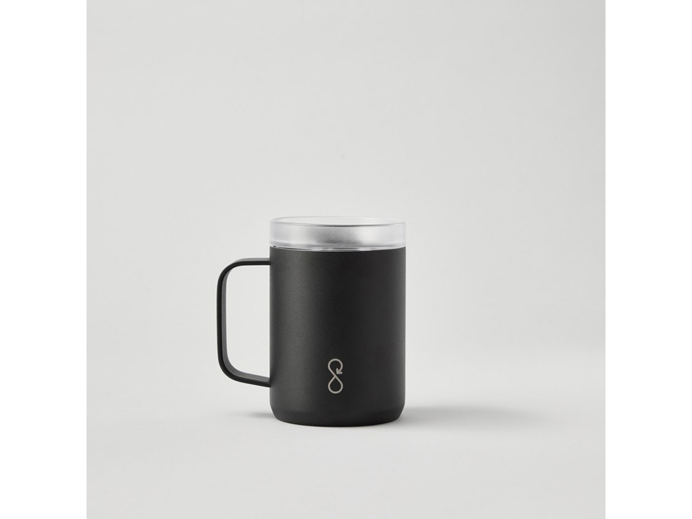 Ocean Bottle дорожная кружка-термос объемом 350 мл - Черный — изображение 2