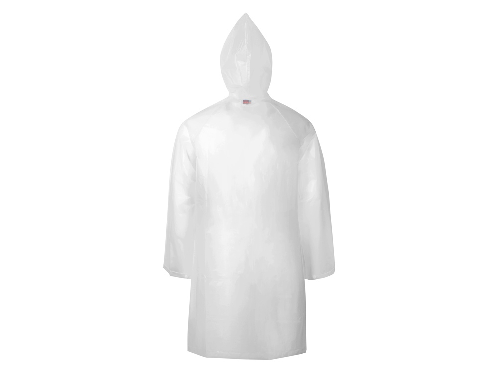 Дождевик Hawaii c чехлом унисекс, бесцветный полупрозрачный — изображение 4