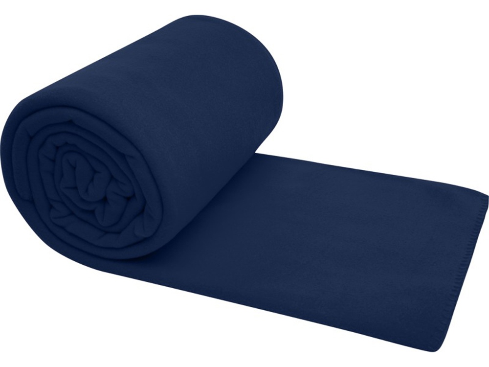 Huggy флисовое одеяло 220x250 см - Темно - синий — изображение 3