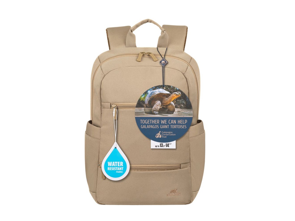 RIVACASE 8264 beige рюкзак для ноутбука 13,3-14 / 6 — изображение 22