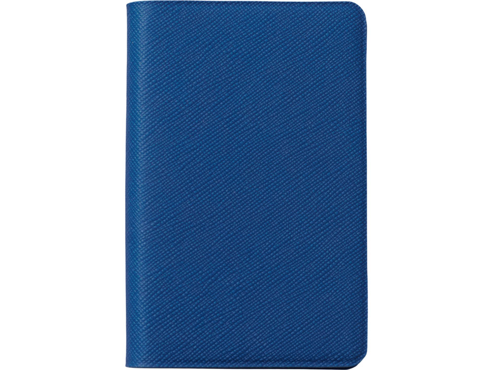 Футляр-книжка на 4-е карты с RFID Favor, синий — изображение 2