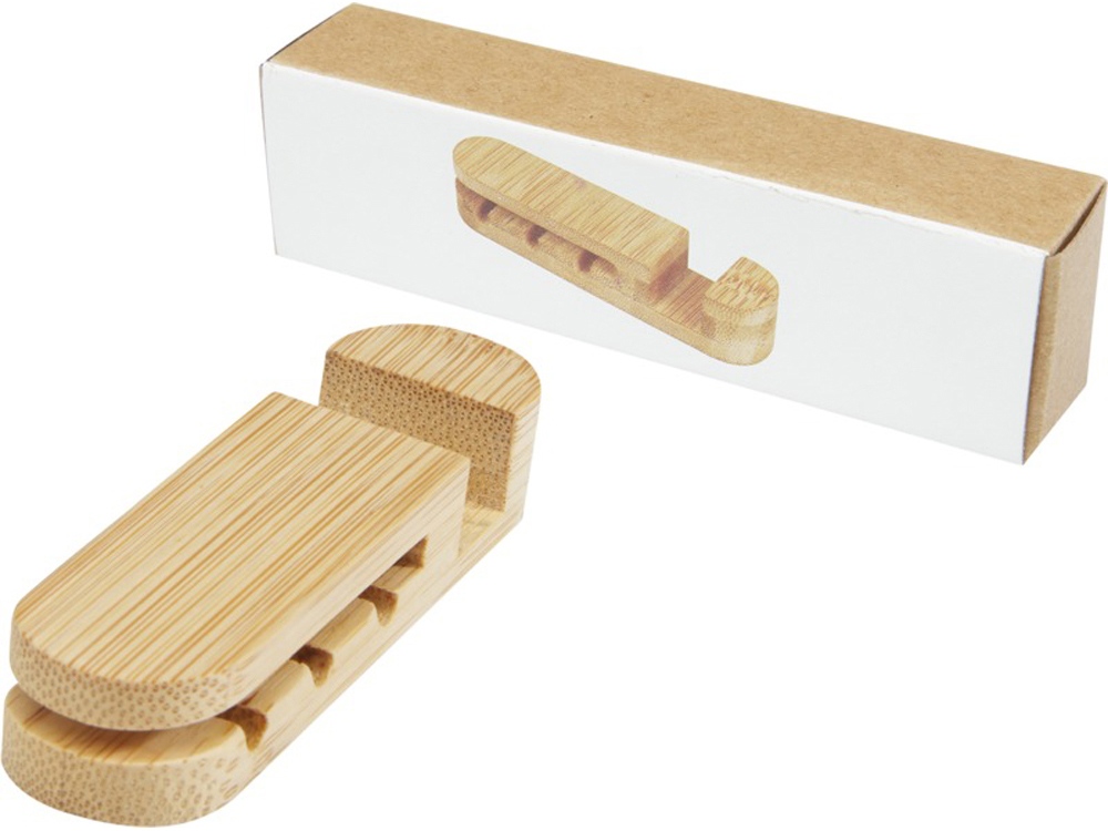 Edulis бамбуковый кабельный органайзер , бежевый — изображение 5