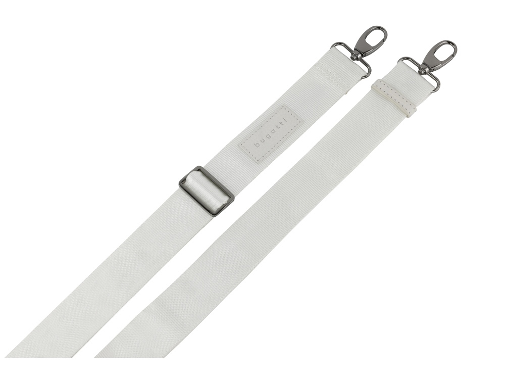 Сумка-шоппер BUGATTI Elsa, белая, воловья кожа/полиэстер, 46х11х31,5 см — изображение 9