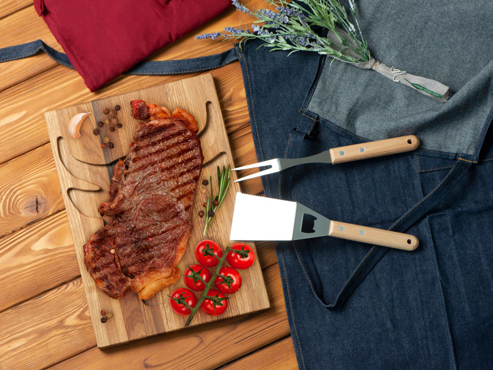 Хлопковая рукавица, бордовый — изображение 4