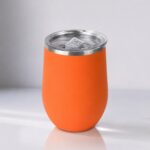 Термокружка Vacuum mug C1, soft touch, 370мл, оранжевый