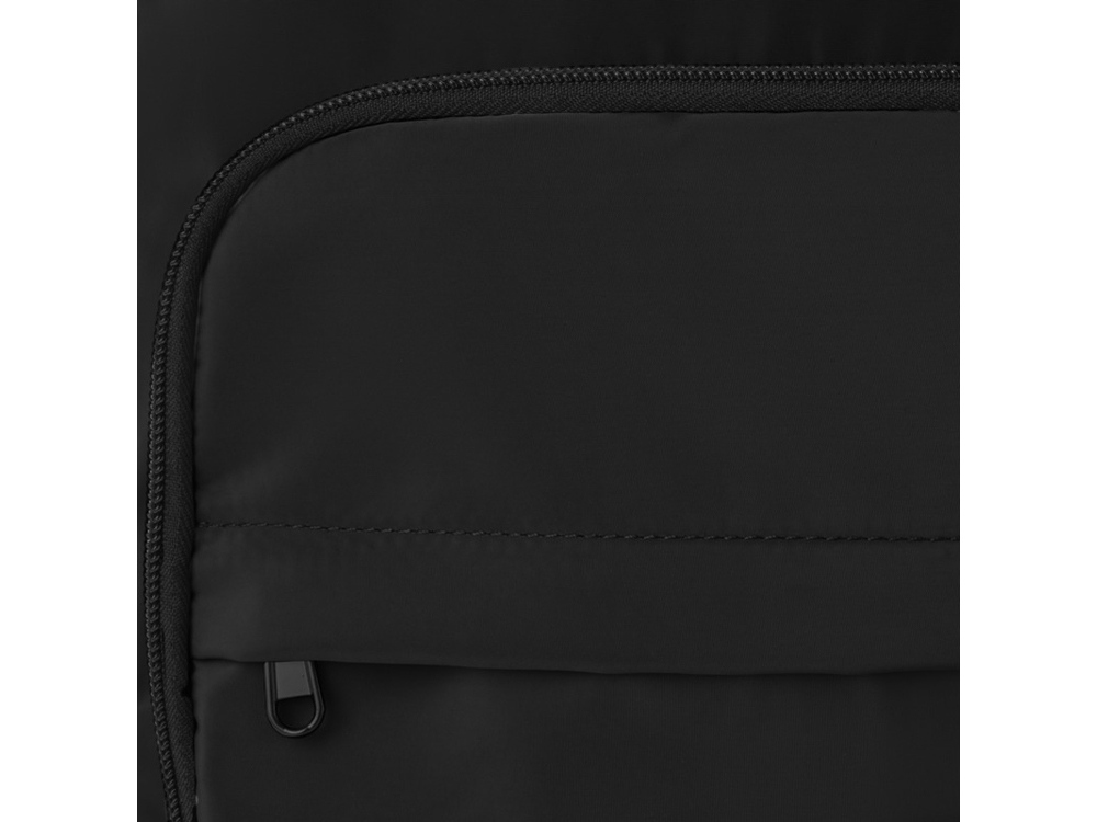 Рюкзак для ноутбука Trend Plus 15GRS из переработанного материала объемом 20 литров, сплошной черный — изображение 7