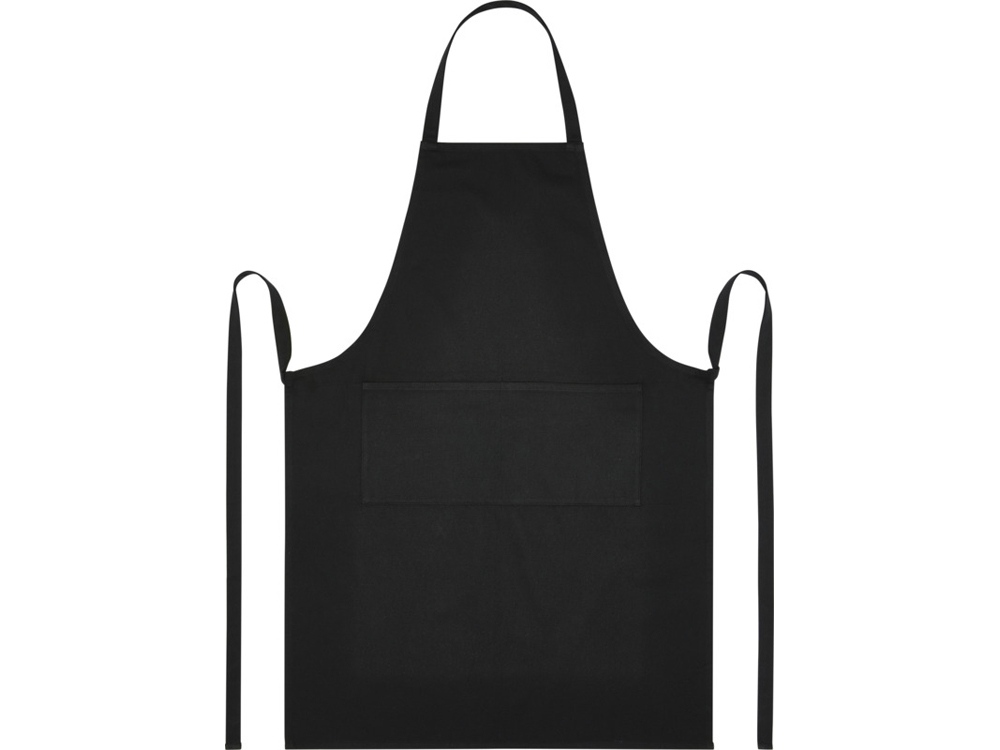 Shara 240 г/м2 Aware™ фартук из переработанного материала - Черный — изображение 2