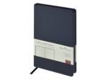 Ежедневник А5 Megapolis Color New soft-touch, темно-синий navy