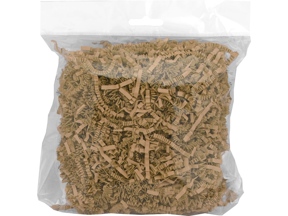 Бумажный наполнитель, 50 г., коричневый — изображение 2