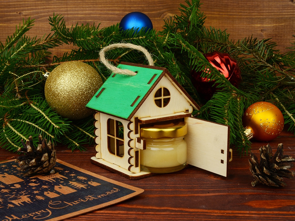 Игрушка Домик упаковка, зеленый — изображение 5