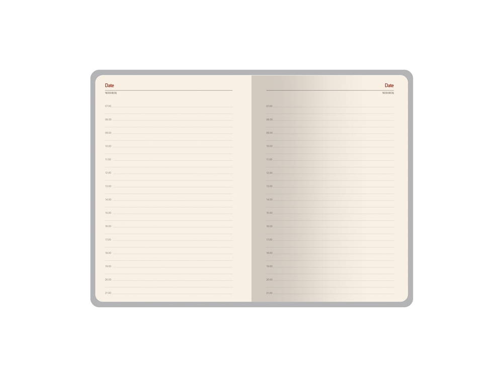 Ежедневник недатированный А5 Lyon, черный — изображение 8