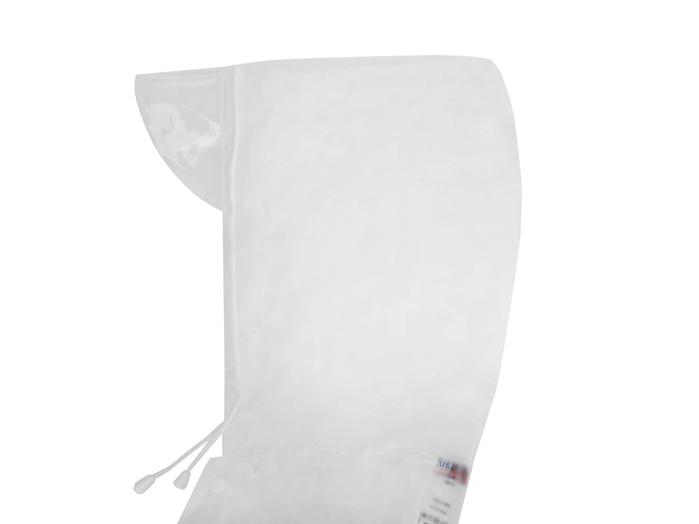 Дождевик Hawaii c чехлом унисекс, бесцветный полупрозрачный — изображение 12