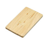 Флешка в виде деревянной карточки с выдвижным механизмом, 8 Гб, натуральный