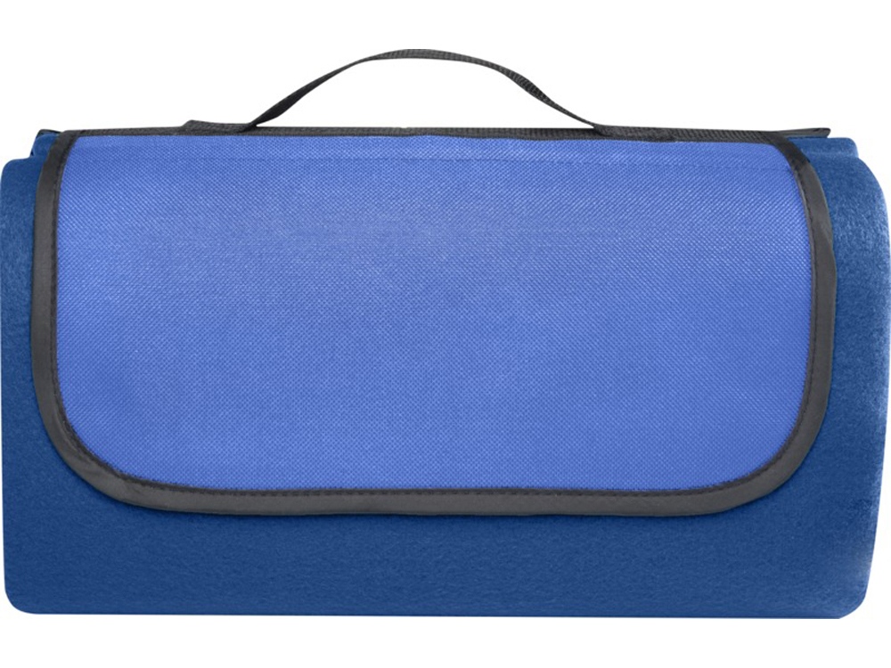 Покрывало для пикника Salvie из переработанной пластмассы пластика, синий — изображение 2