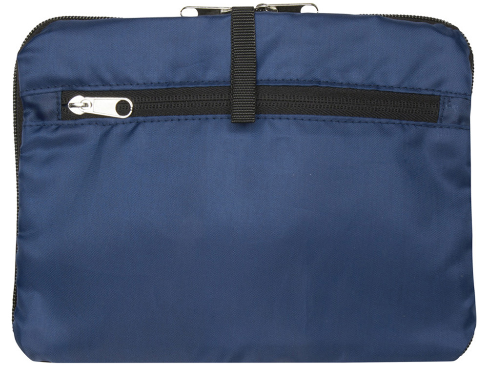 Складной рюкзак EcoFold объемом 15 л из переработанного ПЭТ-пластика - Темно - синий — изображение 2