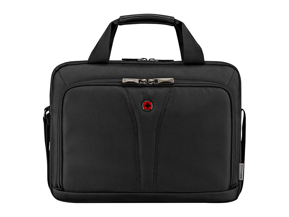Сумка для ноутбука WENGER BC Free 14'', чёрный, 100% полиэстер, 35x26x6 см, 5 л — изображение 3