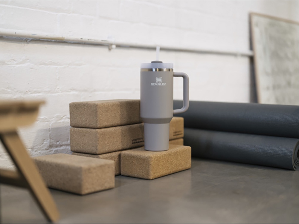 Stanley Quencher H2.0 стакан 1200 мл - Серый — изображение 5